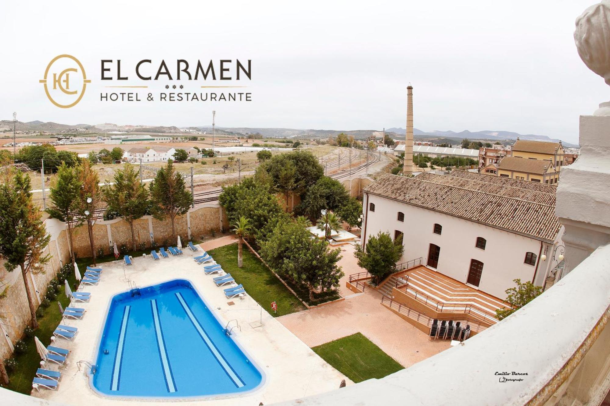 Hotel El Carmen Puente Genil Luaran gambar